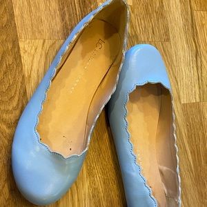 Cinderella blue flats by Lauren Conrad